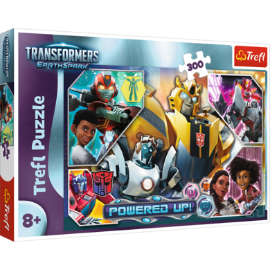Trefl, W świecie Transformers, puzzle, 300 elementów