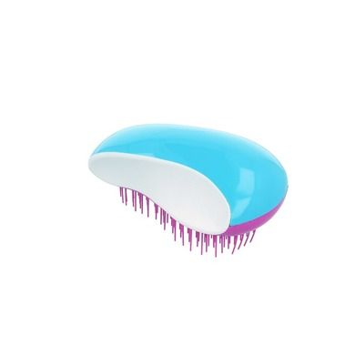 Twish, Spiky Hair Brush, Model 1, szczotka do włosów, Sky Blue & White