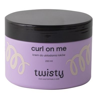 Twisty, Curl On Me, krem do układania loków, 250 ml