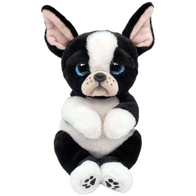 Ty, Beanie Bellies, Tink czarno-biały pies, mastkotka, 15 cm
