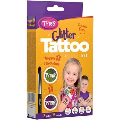 TyToo, urodziny, tatuaże brokatowe