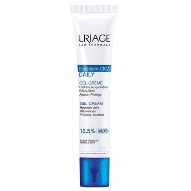 Uriage, Bariederm Cica Daily Gel,-Cream, odbudowujący żel-krem do skóry podrażnionej, 40 ml