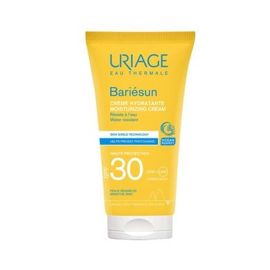 Uriage, Bariesun Moisturizing Cream, nawilżający krem do skóry wrażliwej, SPF30, 50 ml
