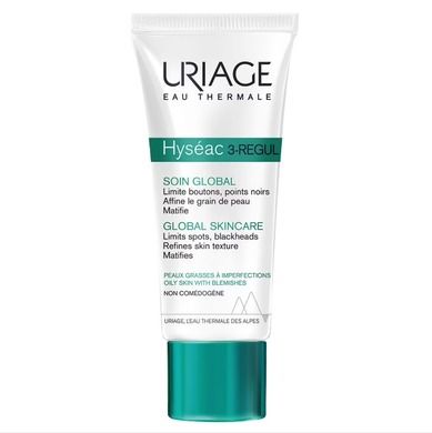 Uriage, Hyseac 3-Regul Cream, krem do skóry trądzikowej, 40 ml