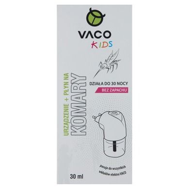 Vaco, Elektro Kids+, płyn na komary dla dzieci, 30 ml