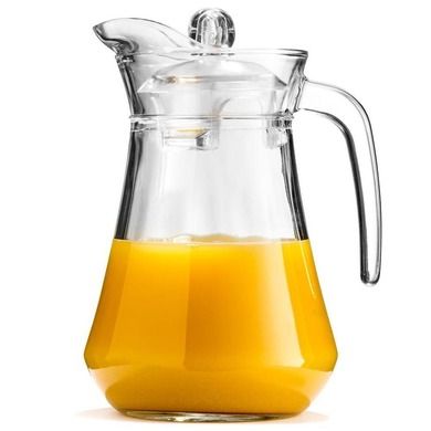 Vilde, dzbanek szklany z uchwytem i pokrywką, 1,4 l