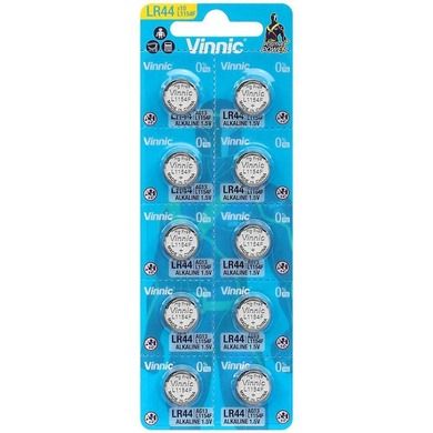 Vinnic, baterie alkaliczne guzikowe, Mini G13, AG13, LR44, 10 szt.