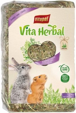 Vitapol, Vitaherbal, siano dla gryzoni i królików, 1,2 kg