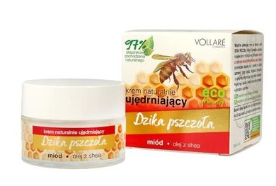 Vollare, Dzika Pszczoła, krem naturalnie ujędrniający do twarzy, 50 ml