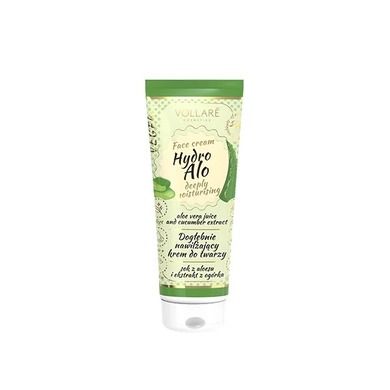 Vollare, Vegebar, Hydro Alo, dogłębnie nawilżający krem do twarzy, 50 ml
