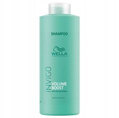 Wella Professionals, Invigo Volume Boost Bodifying Shampoo, szampon zwiększający objętość włosów, 1000 ml