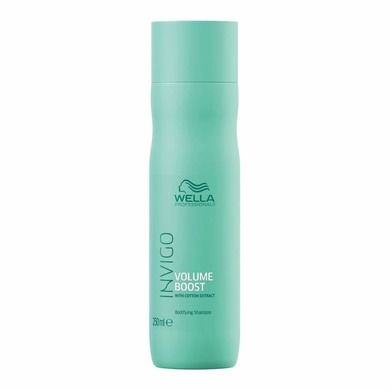 Wella Professionals, Invigo Volume Boost Bodifying Shampoo, szampon zwiększający objętość włosów, 250 ml