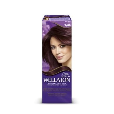Wella, Wellaton Intense Permanent Color, krem intensywnie koloryzujący, 3/66 violet, 1 szt.