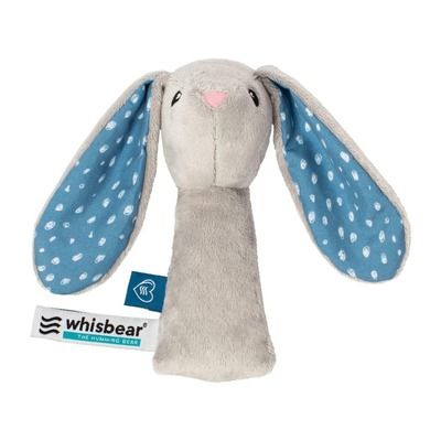 Whisbear, Króliczek, grzechotka, szara