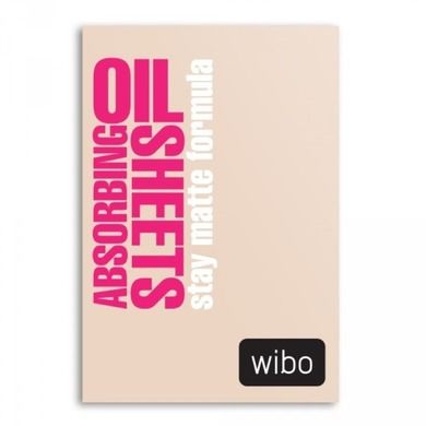 Wibo, Absorbing Oil Sheets, bibułki matujące, 40 szt.