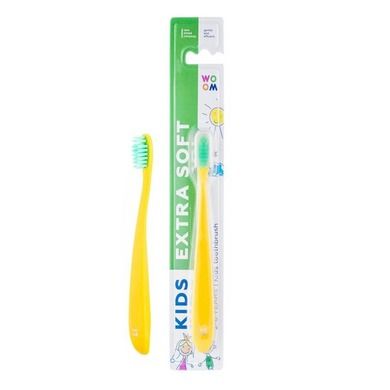 Woom, Kids, Extra Soft Toothbrush, bardzo delikatna szczoteczka do zębów dla dzieci 2-6 lat