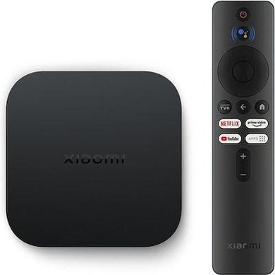 Xiaomi TV Box S, 2nd Gen, Przystawka Android TV, 4K 60fps, Dolby Atmos, Dolby Vision, DTS-HD, HDR10+, HDMI 2.1