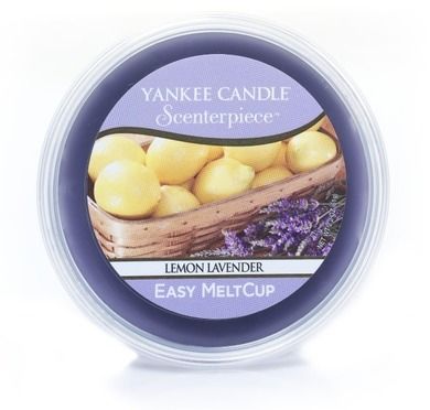 Yankee Candle, Scenterpiece Easy Melt Cup, wosk do elektrycznego kominka, Lemon Lavender, 61g