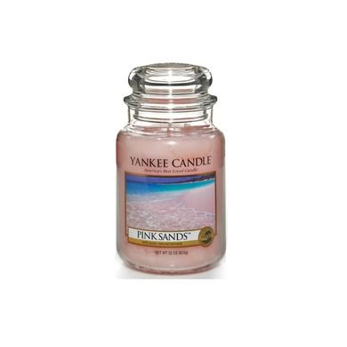 Yankee Candle, świeca zapachowa, duży słój, Pink Sands, 623 g
