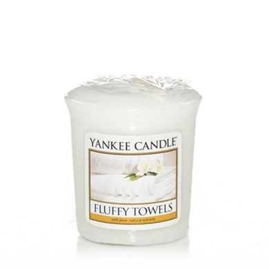 Yankee Candle, świeca zapachowa, sampler, Fluffy Towels, 49g