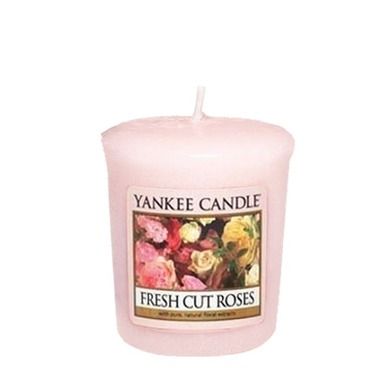 Yankee Candle, świeca zapachowa, sampler, Fresh Cut Roses, 49g