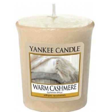 Yankee Candle, świeca zapachowa, sampler, Warm Cashmere, 49g