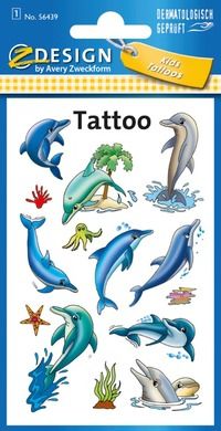 Z-Design, tatuaże, delfiny