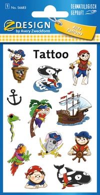 Z-Design, tatuaże, piraci
