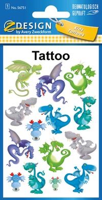 Z-Design, tatuaże, smoki