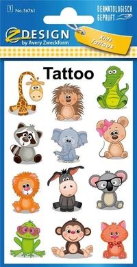 Zdesign, tatuaże, zwierzęta