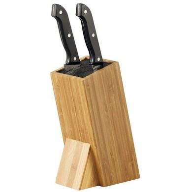 Zeller, blok na noże, stojak do noży, bambusowy