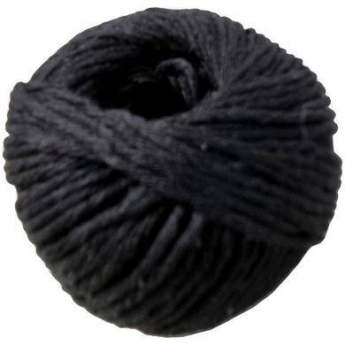 Ziemia Obiecana, sznurek bawełniany, czarny, 1,5mmx50m