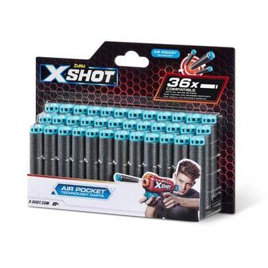 Zuru, X-Shot, Excel Air Pocket Technology, Foam Darts, zestaw uzupełniający, 36 strzałek