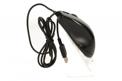 A4 Tech, mysz laserowa V-Track N-500F-1, USB, Glossy Grey