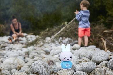 Alilo, Króliczek Honey Bunny, zabawka interaktywna, niebieska