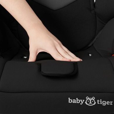 Baby Tiger, MALI, fotelik samochodowy, 9-36 kg, grey