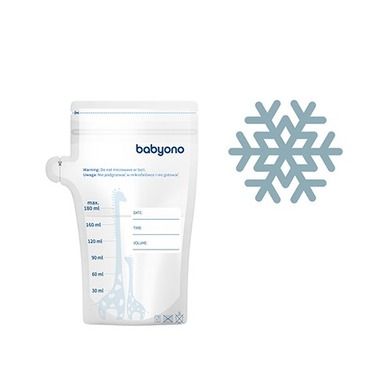 BabyOno, woreczki do przechowywania pokarmu, 180 ml, 30 szt.