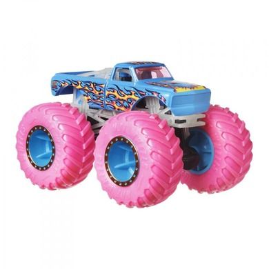 Hot Wheels, Monster Trucks, Pojazdy świecące w ciemności, 10 szt.