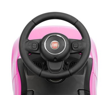 Toyz, Fiat 500, jeździk, pink