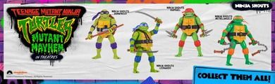 Wojownicze Żółwie Ninja, Zmutowany chaos, Rafaello, Deluxe, figurka z dźwiękiem, 14 cm