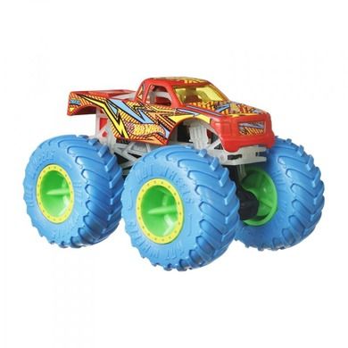 Hot Wheels, Monster Trucks, Pojazdy świecące w ciemności, 10 szt.