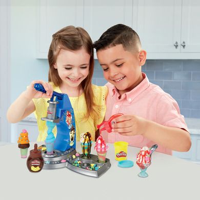 Play-Doh, Tęczowa lodziarnia, zestaw kreatywny