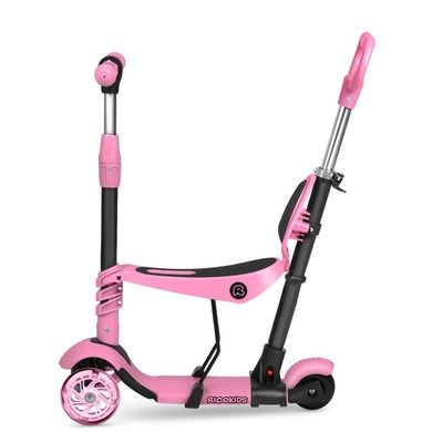 Ricokids, Todi, hulajnoga trójkołowa, różowa
