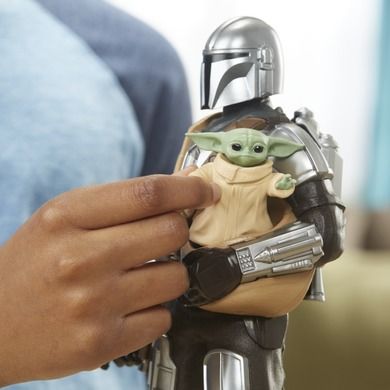 Star Wars, Galactic Action, Mandalorian, figurka z dźwiękiem, 30 cm