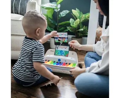Hape, Baby Einstein, Magiczne dotykowe pianinko, zabawka muzyczna