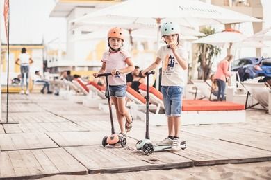 Scoot & Ride, kask S-M dla dzieci, Kiwi