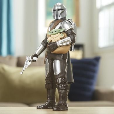 Star Wars, Galactic Action, Mandalorian, figurka z dźwiękiem, 30 cm