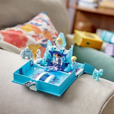LEGO Disney Princess, Książka z przygodami Elsy i Nokka, 43189