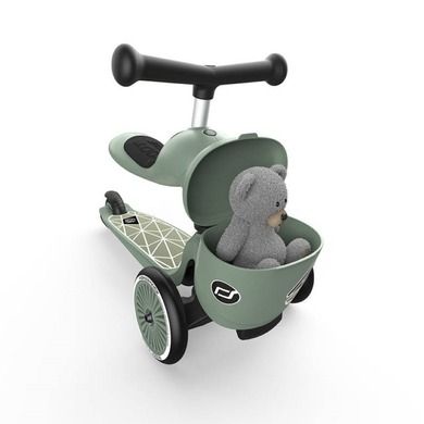 Scoot & Ride, Highwaykick 1, Lifestyle, jeździk i hulajnoga 2w1, Green Lines