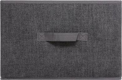 5five Simply Smart, organizer tekstylny z uchwytem, Orso, 36-28-24 cm, szary